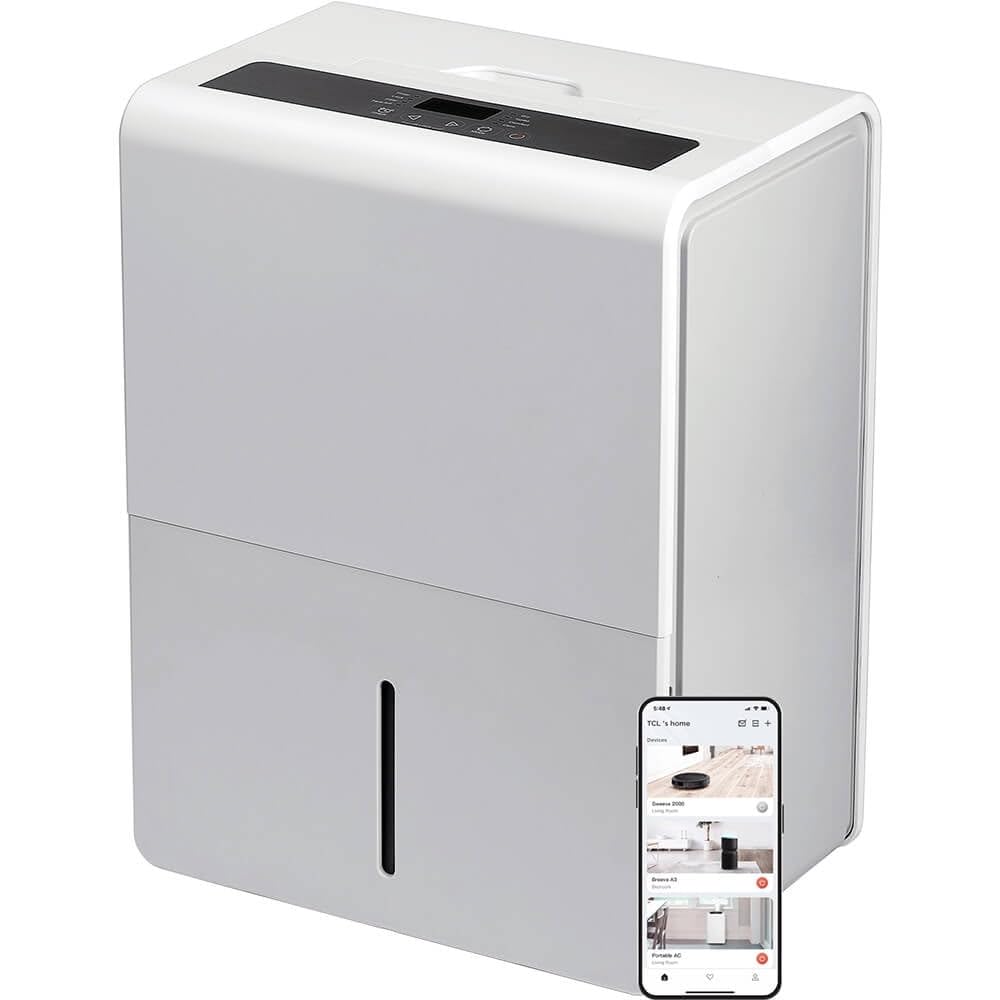 50 Pint Smart Dehumidifier with 24 Hour Timer A4031