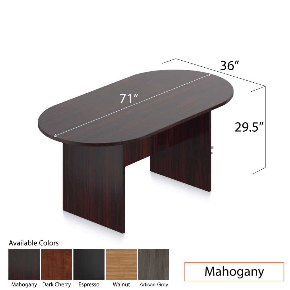 6FT Conference Table and Chair Set U259693