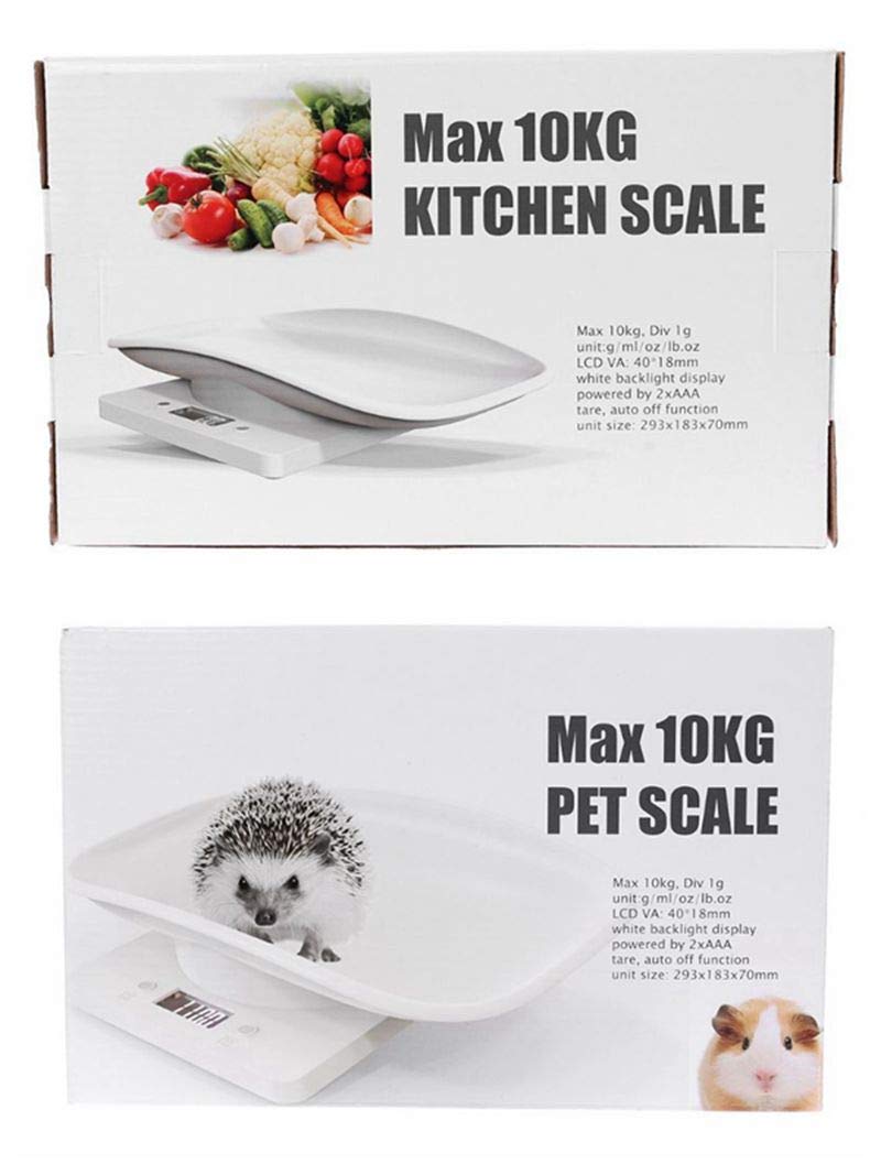 Digital Pet Scale LCD Electronic Weighing Scale F388805