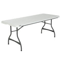 White Stackable Folding Table E1196