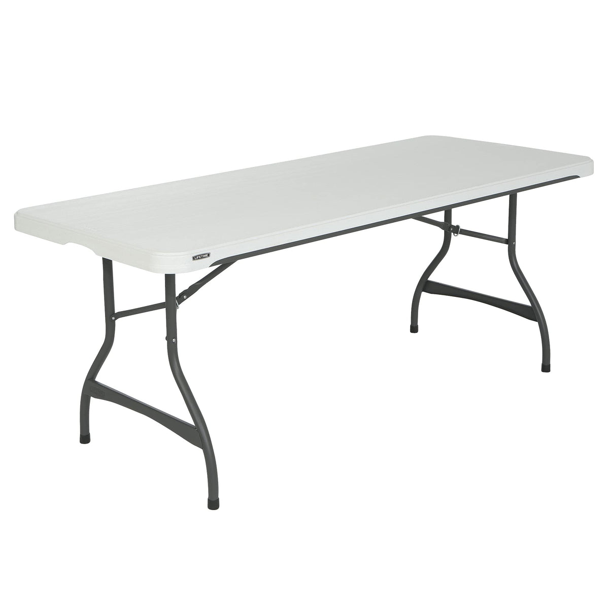White Stackable Folding Table E1196