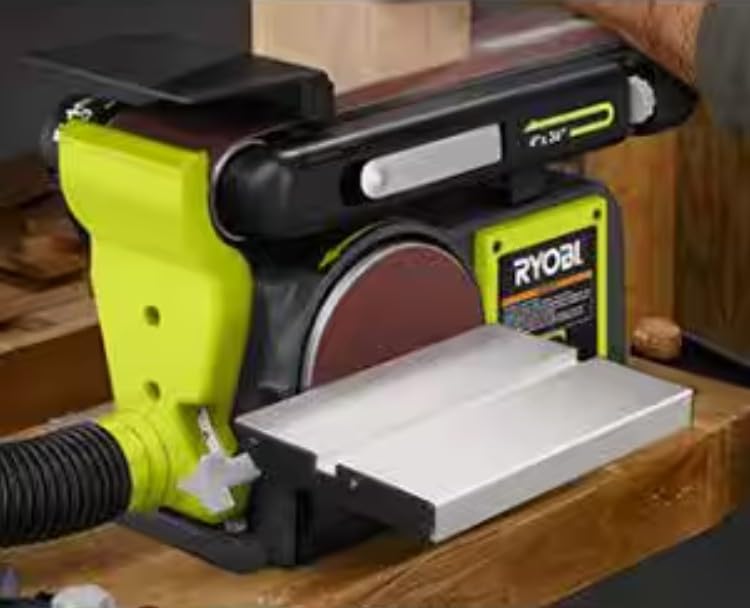 4 in. x 36 in. Belt & 6 in. Disc Corded Benchtop Sander T81873