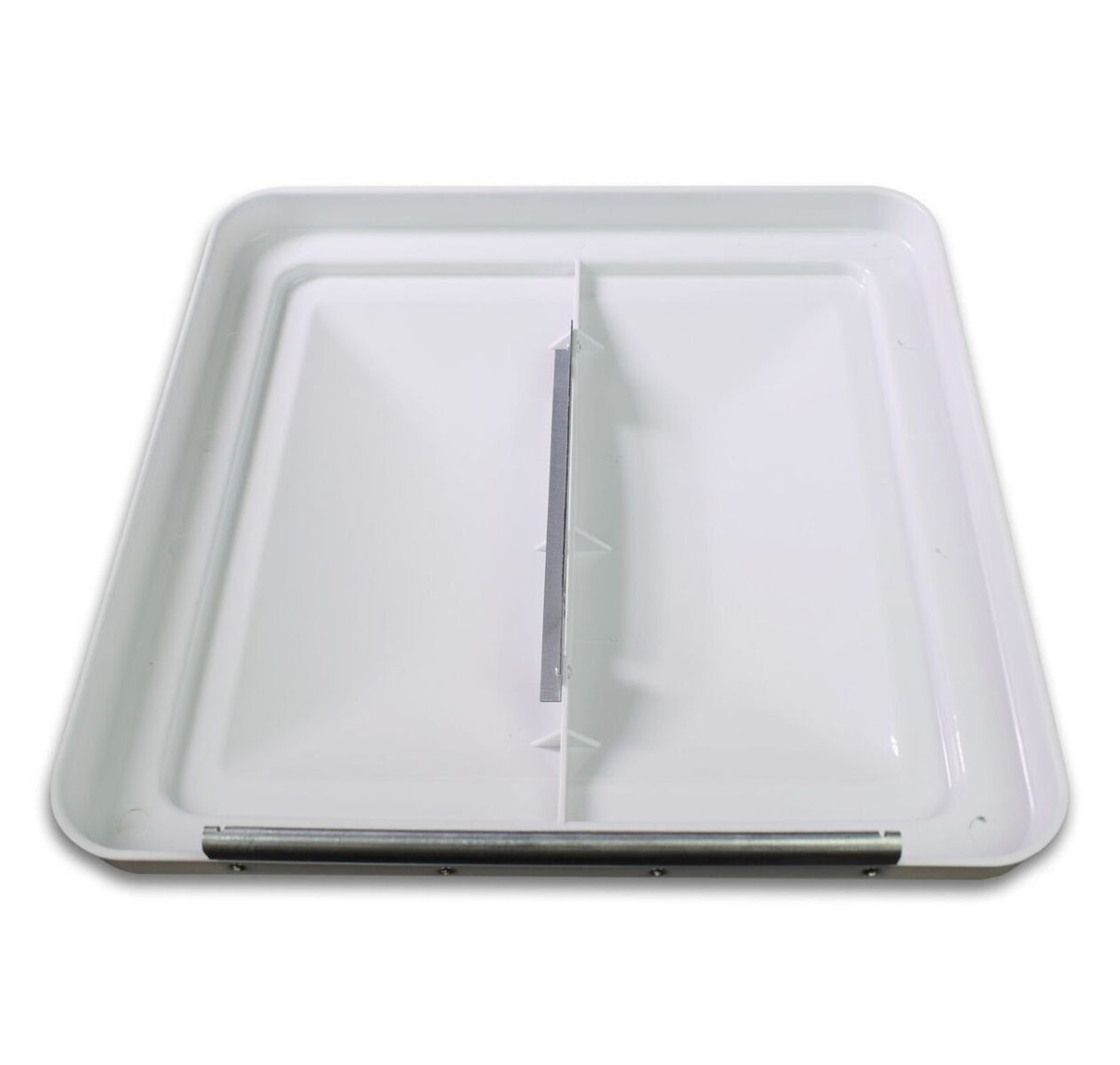 14 Inch RV Roof Vent Cover White 2-Pack C122550