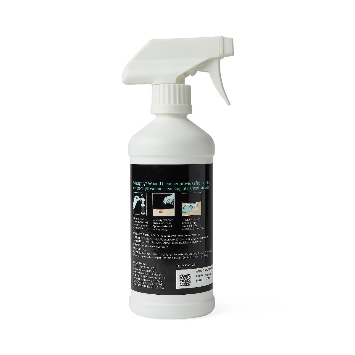 Wound Cleanser 16 Ounce Spray Bottle Pack of 6 B797111