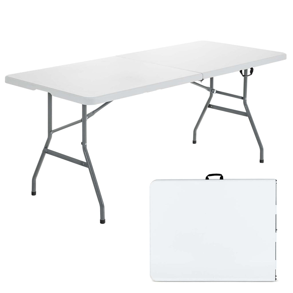 White 6ft Folding Plastic Table P313477
