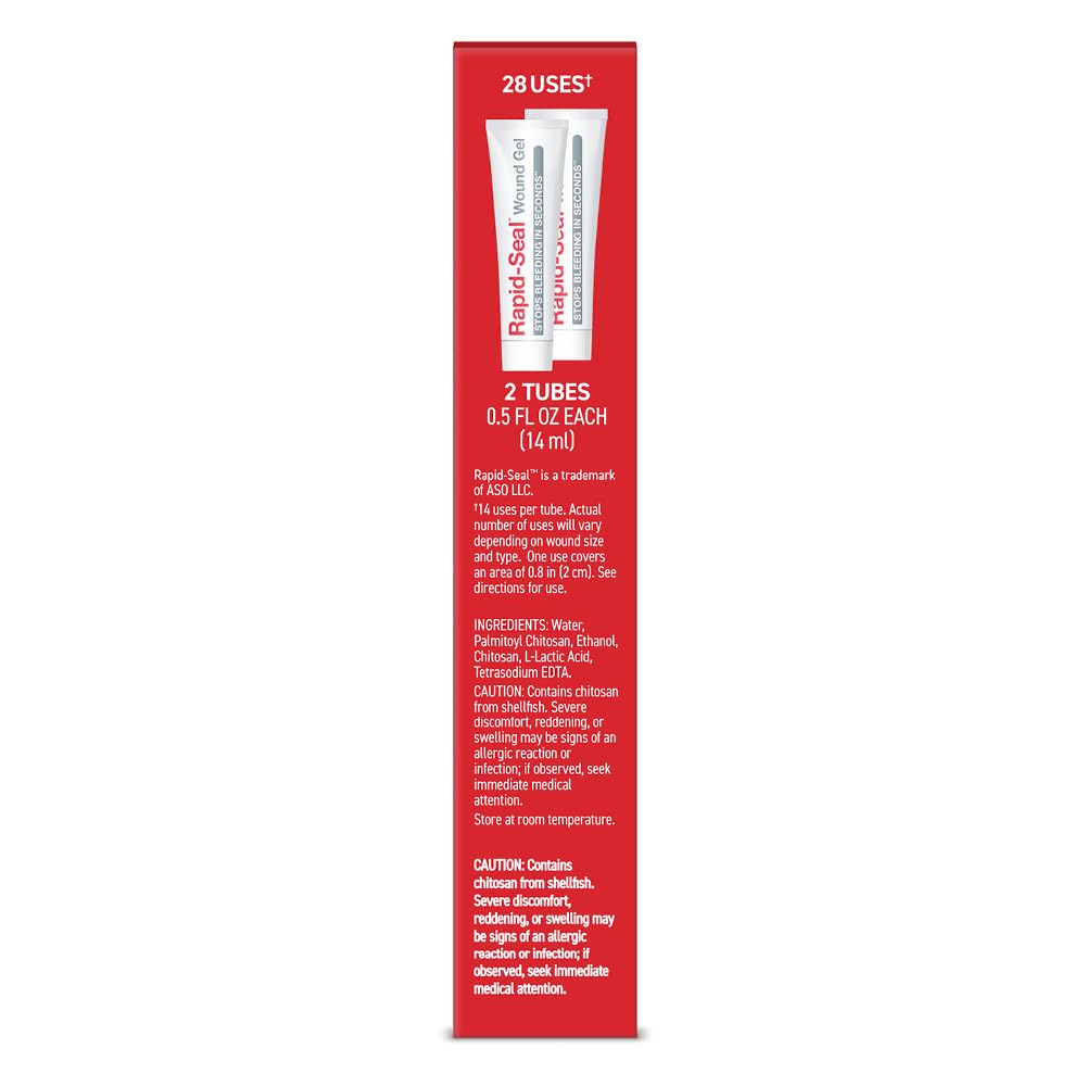 Hemostatic Wound Gel, 2 Tube B1488