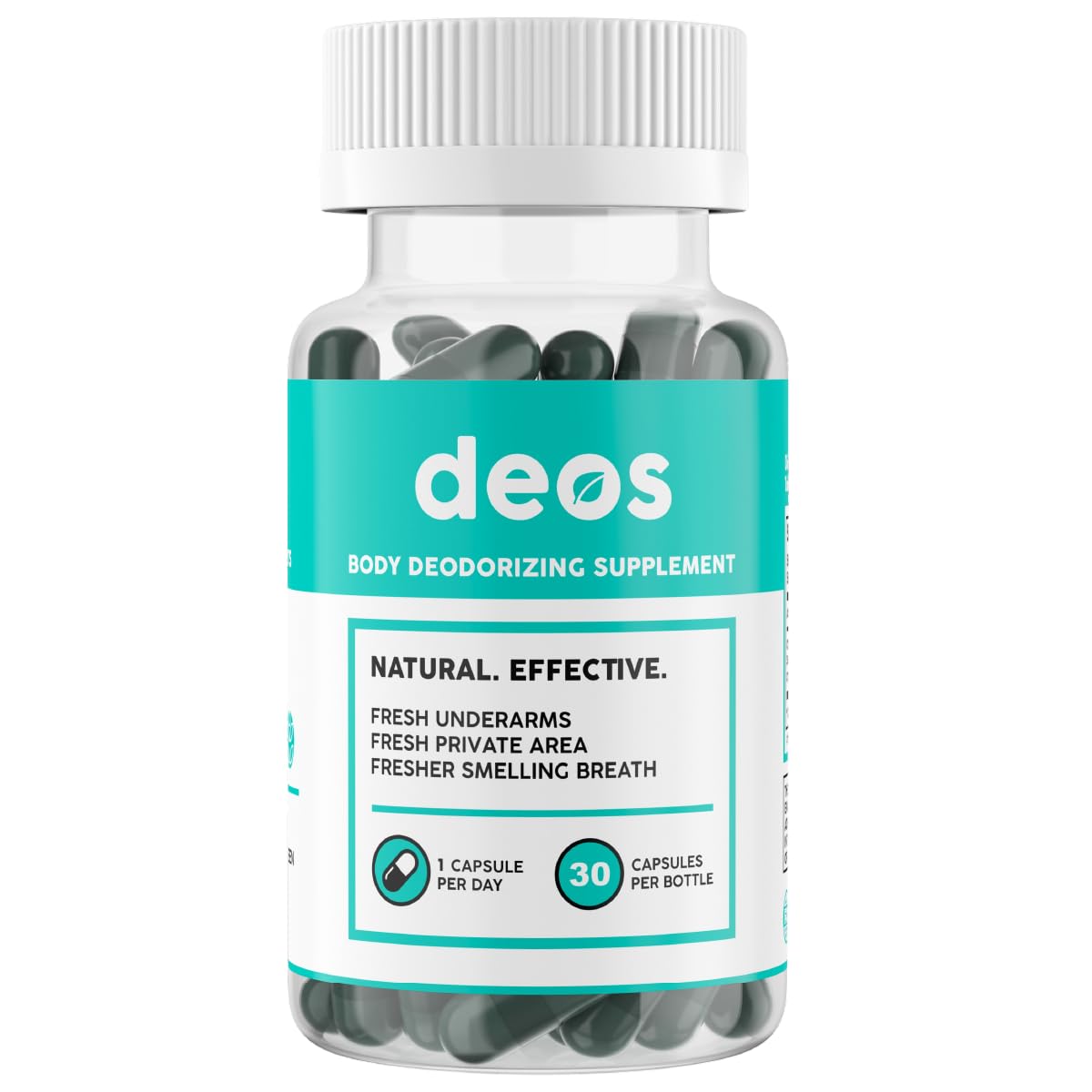 Internal Deodorant Supplement Capsules 30 Pcs S331475