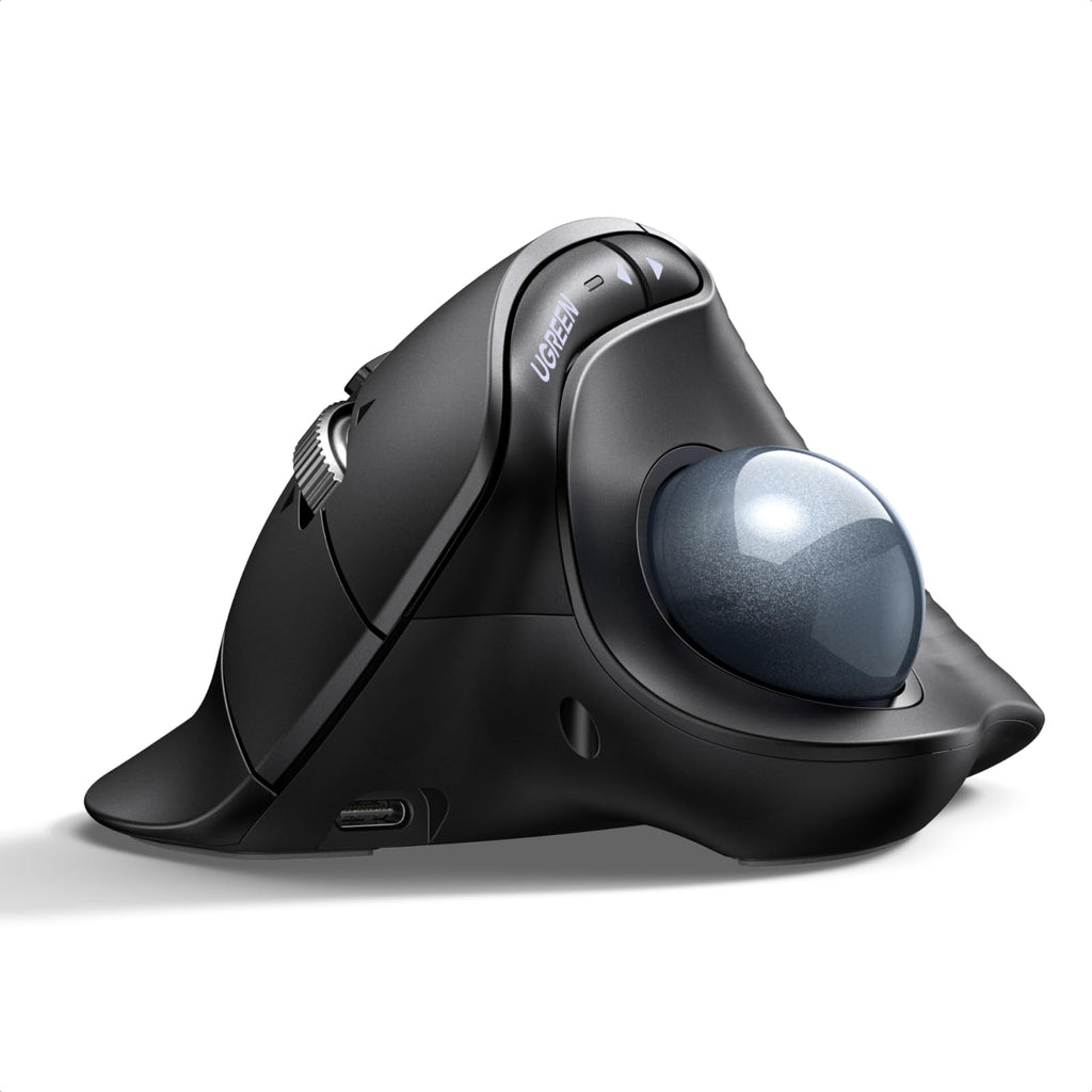Wireless Trackball Mouse, Bluetooth & 2.4G, Thumb Control O575