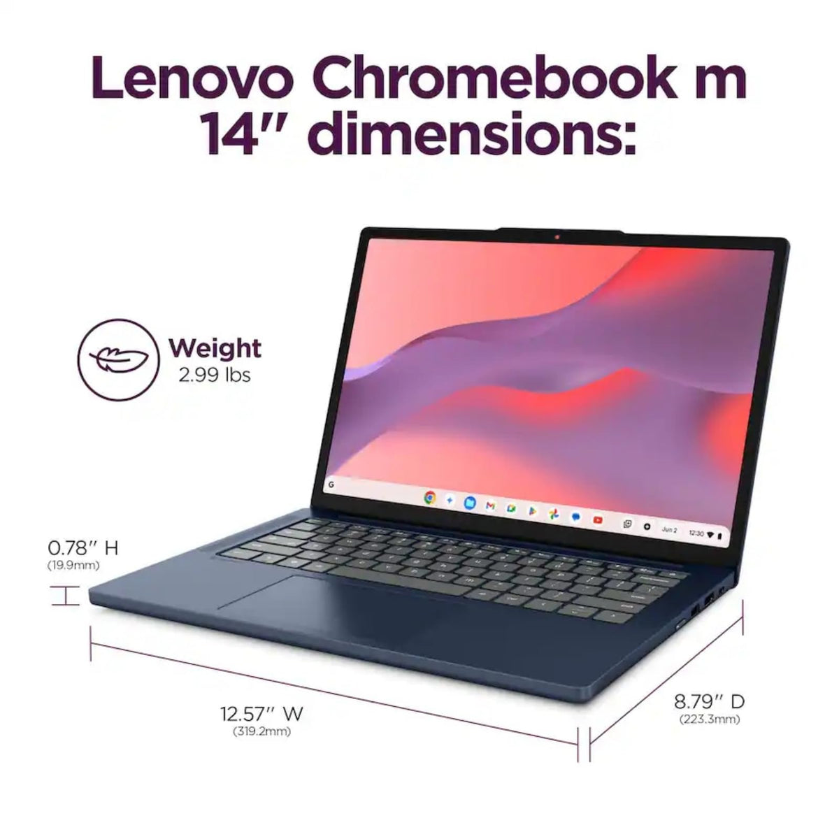 14" 2K Touchscreen Chromebook T5403