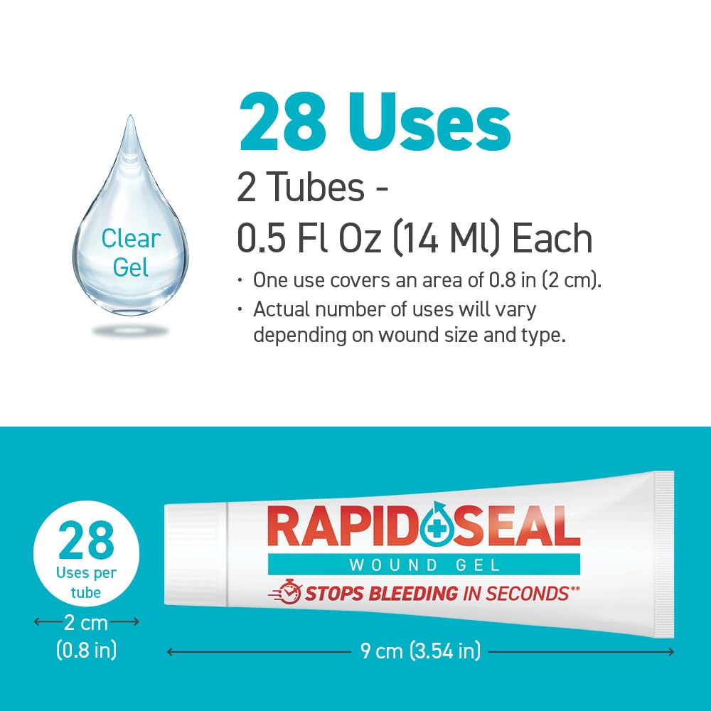 Hemostatic Wound Gel, 2 Tube B1488