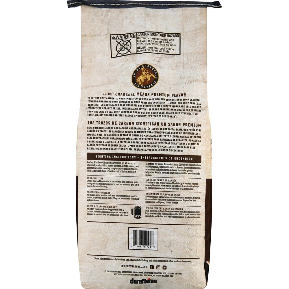 Hardwood Lump Charcoal, 8 lb G50048