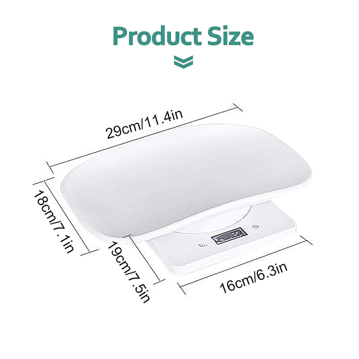 Digital Pet Scale LCD Electronic Weighing Scale F388805