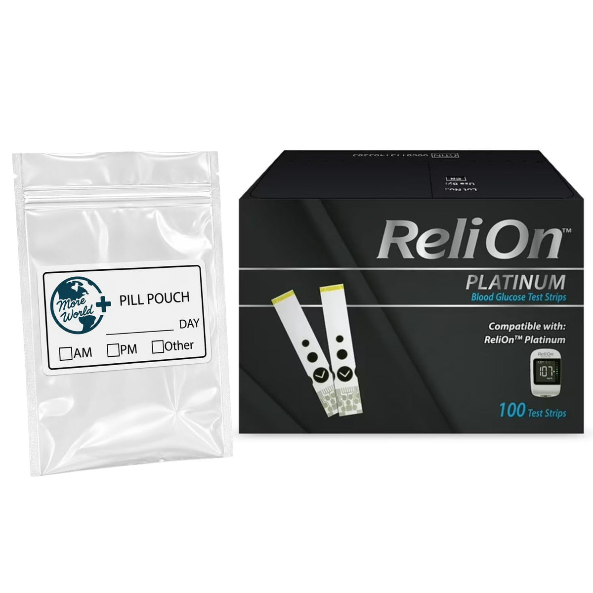 Blood Glucose Test Strips 100 Count D19402