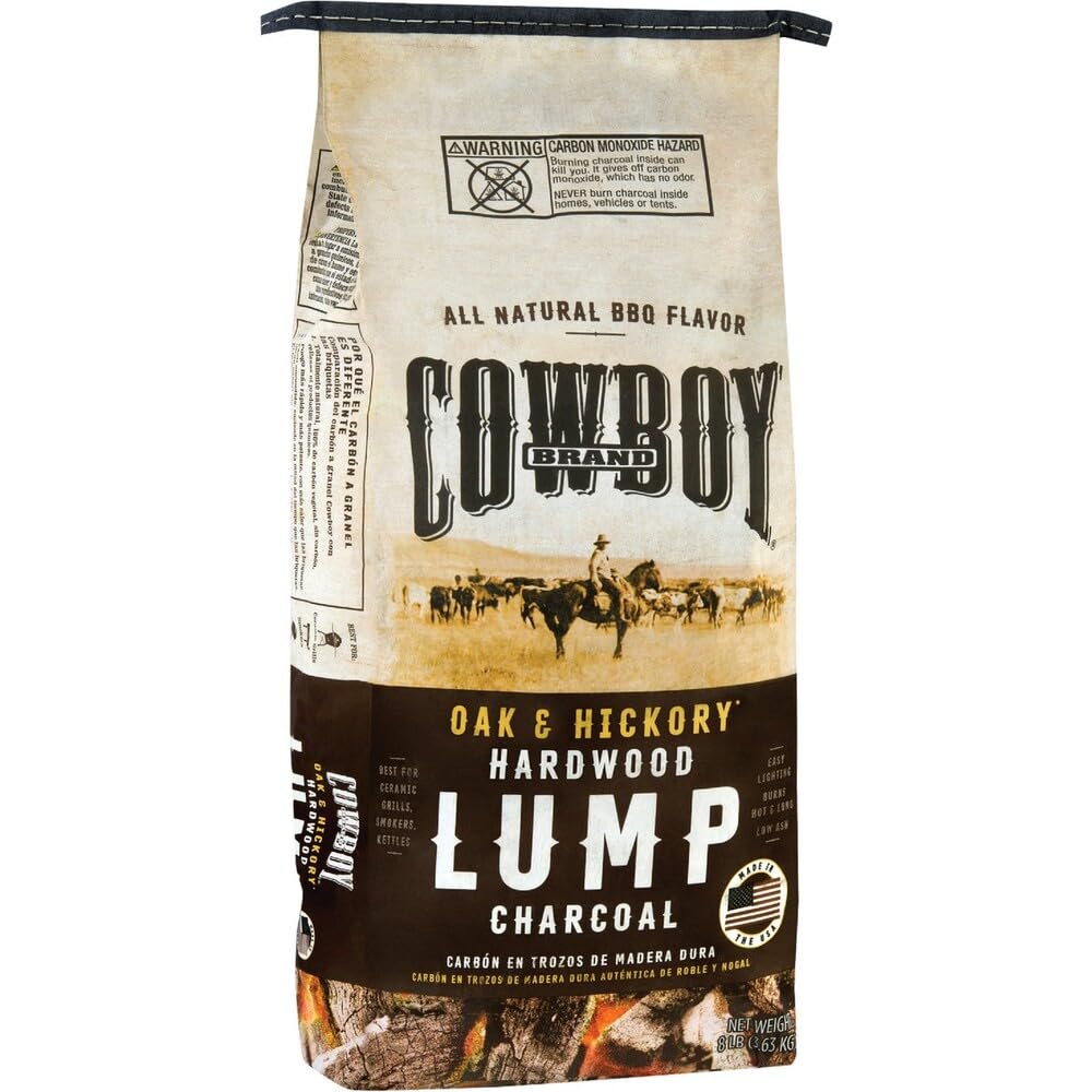Hardwood Lump Charcoal, 8 lb G50048