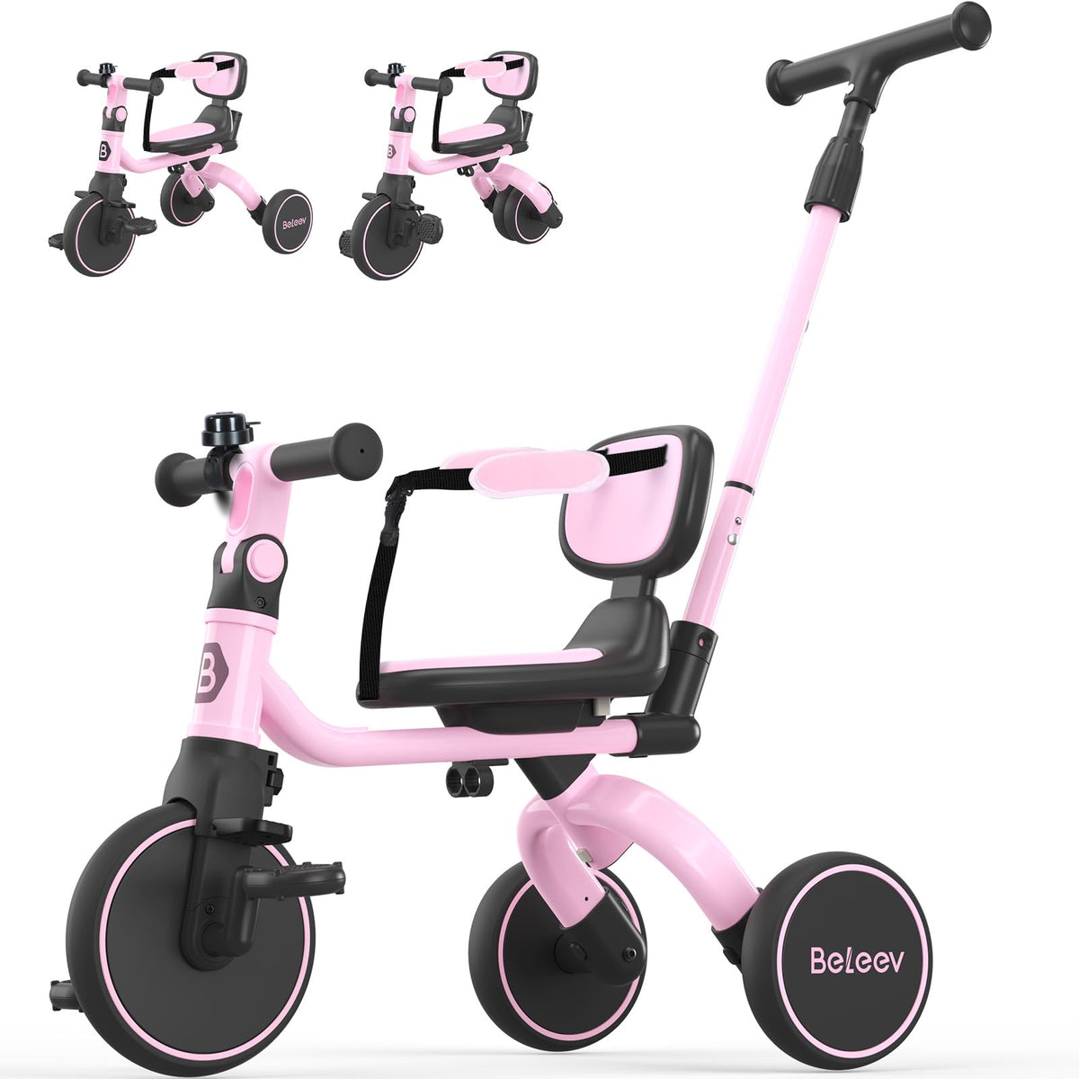 5 in 1 Toddler Tricycle & Balance Bike M9802
