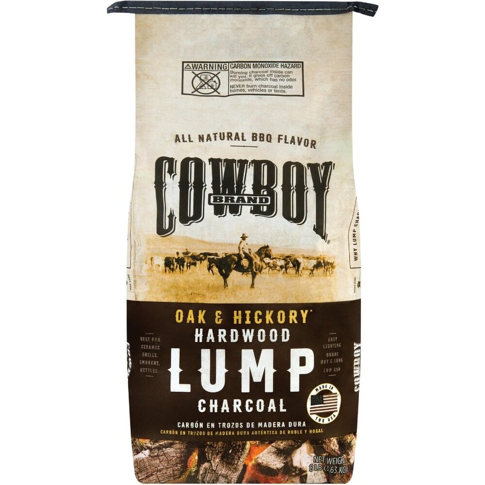 Hardwood Lump Charcoal, 8 lb G50048
