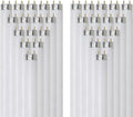T8 Fluorescent Tube Light Bulb 25W 4100K Cool White G13 Pack of 30 F421422
