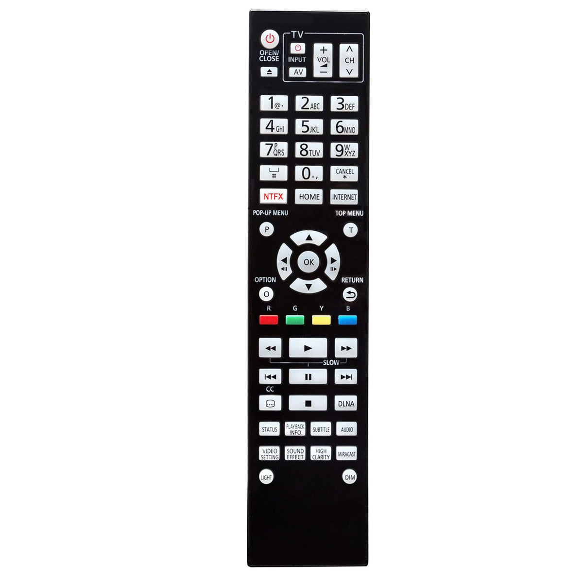 Backlight Remote Control W581