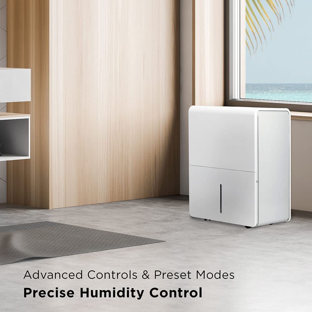 50 Pint Smart Dehumidifier with 24 Hour Timer A4031
