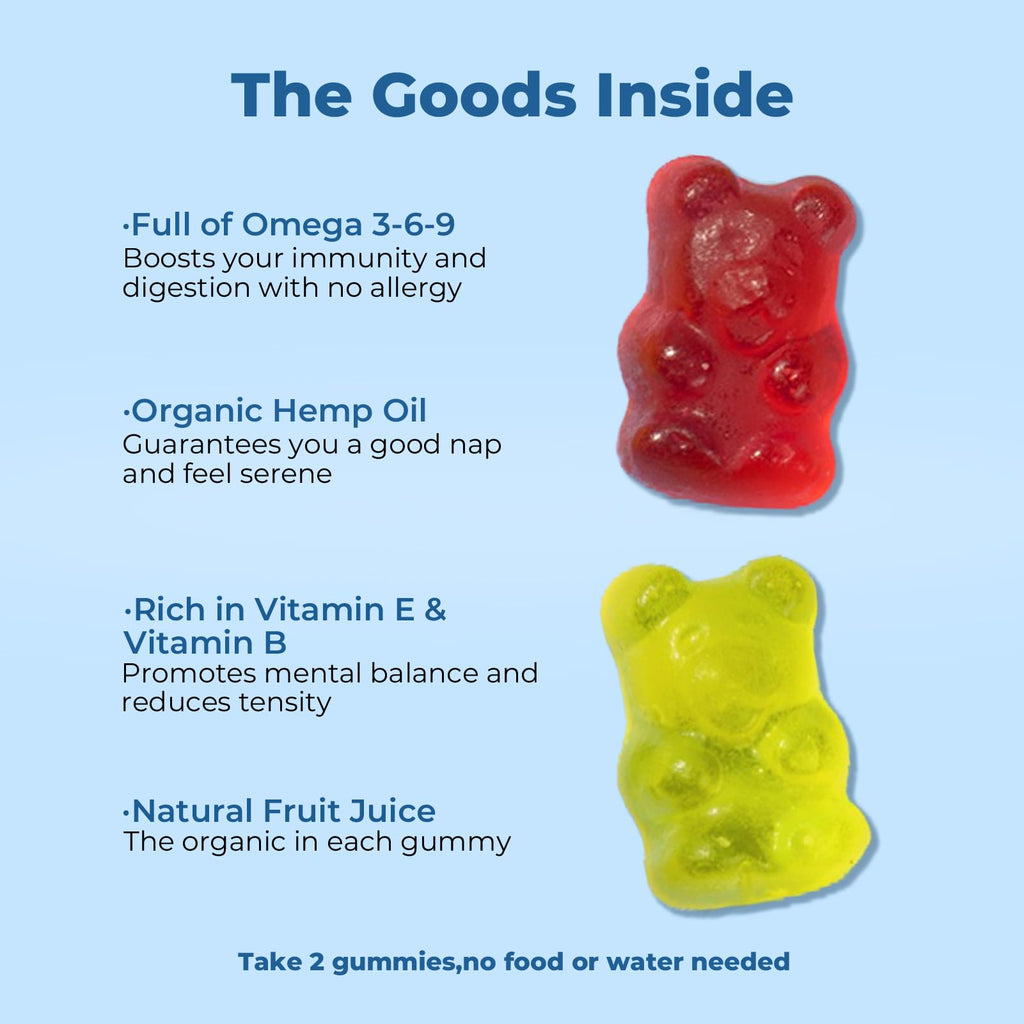 Hemp Gummies Extra Strength Natural Hemp Oil Extract B975878