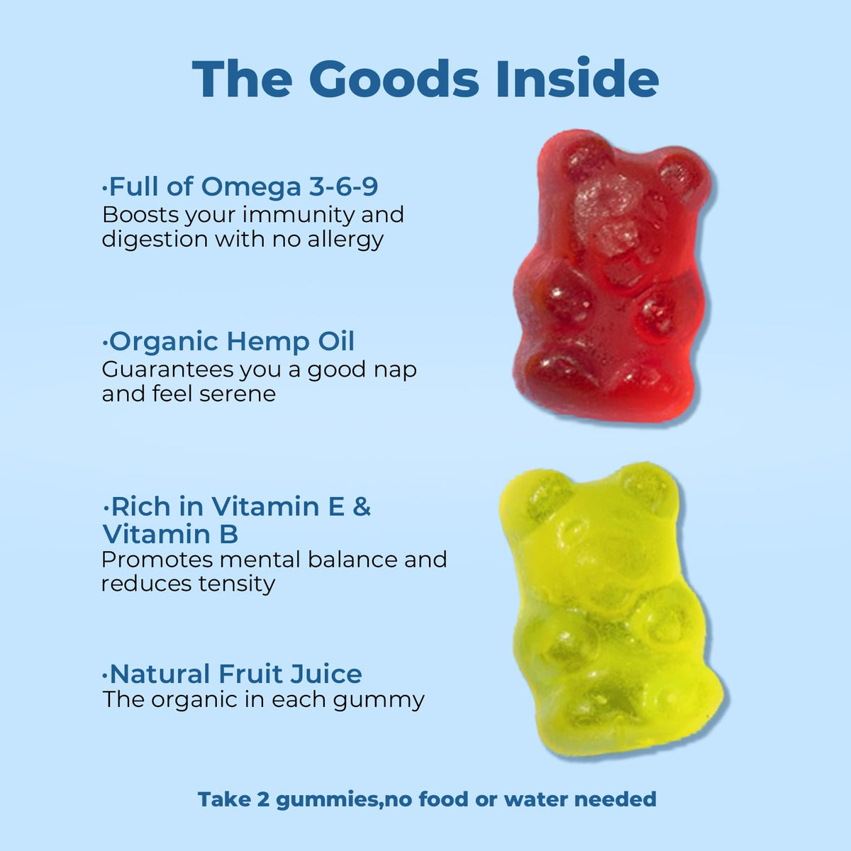 Hemp Gummies Extra Strength Natural Hemp Oil Extract B975878