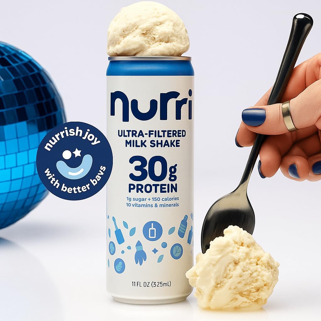 Vanilla 12-Pack Lactose Free Milk Shake W898
