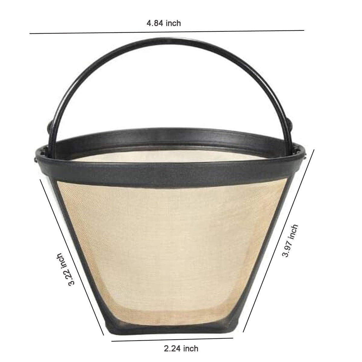 2 Pack Reusable Cone Coffee Filter P211978