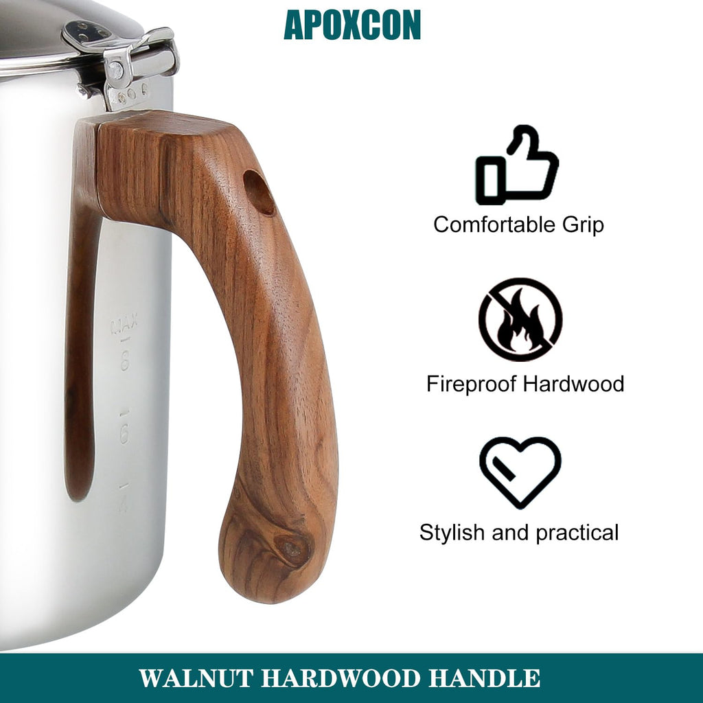Coffee Percolator Pot Stainless Steel 8 Cup T717