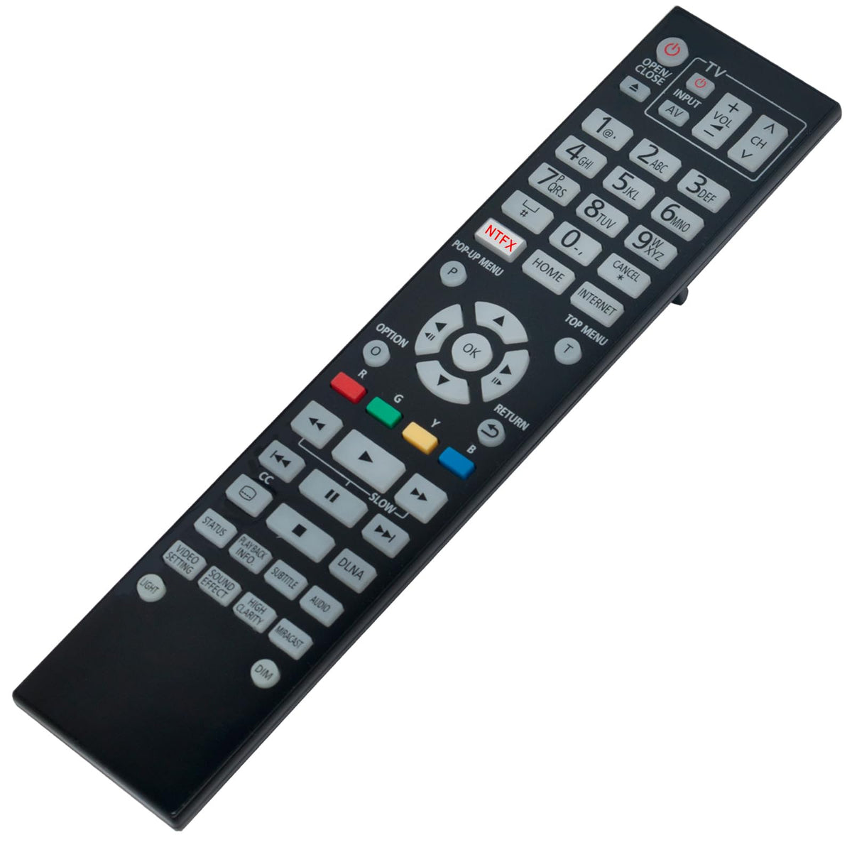 Backlight Remote Control W581