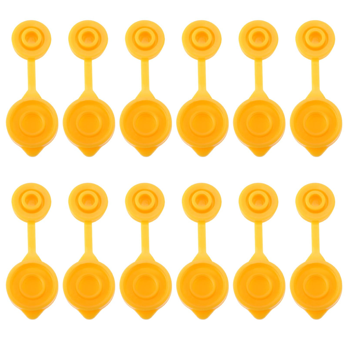 Yellow Plastic Gas Can Vent Caps H47426