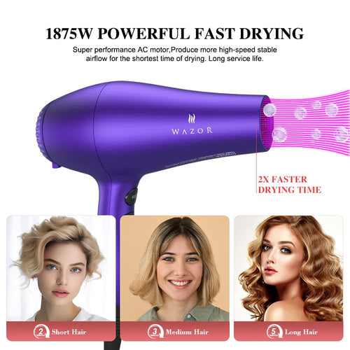 1875W Ionic Blow Dryer with Diffuser R3389
