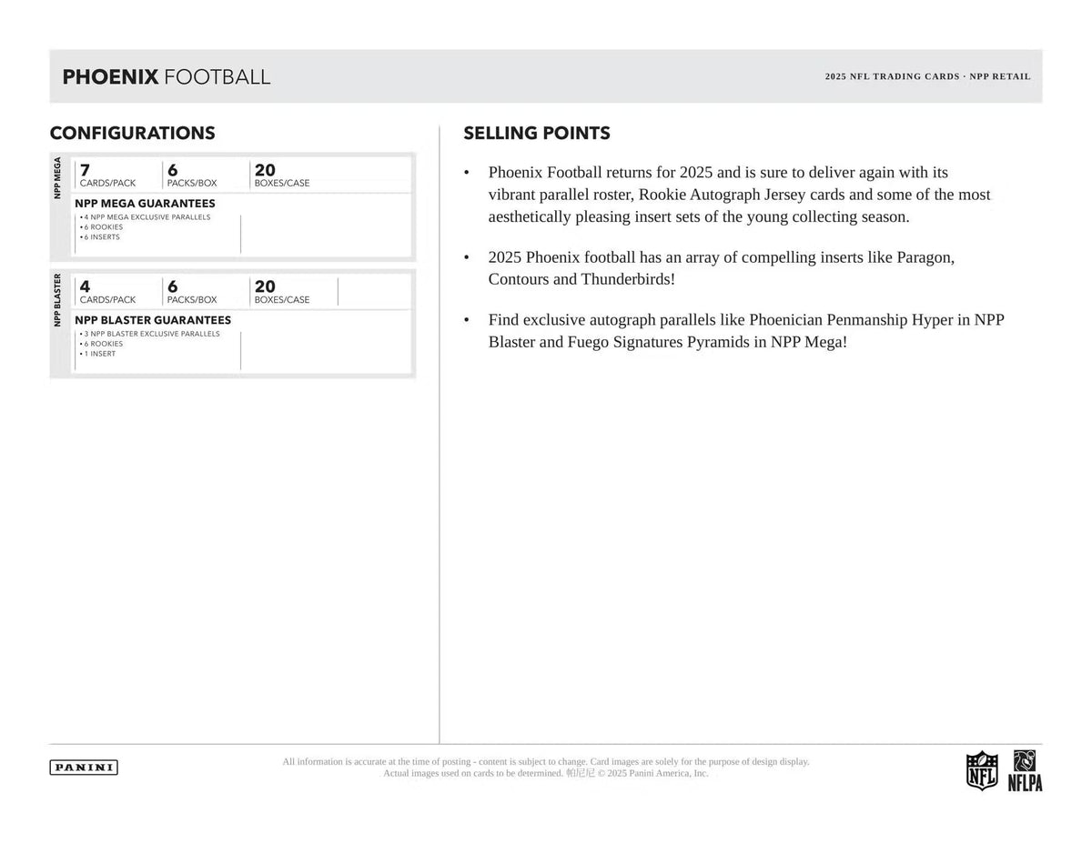 2025 NFL Football Blaster Box Y434