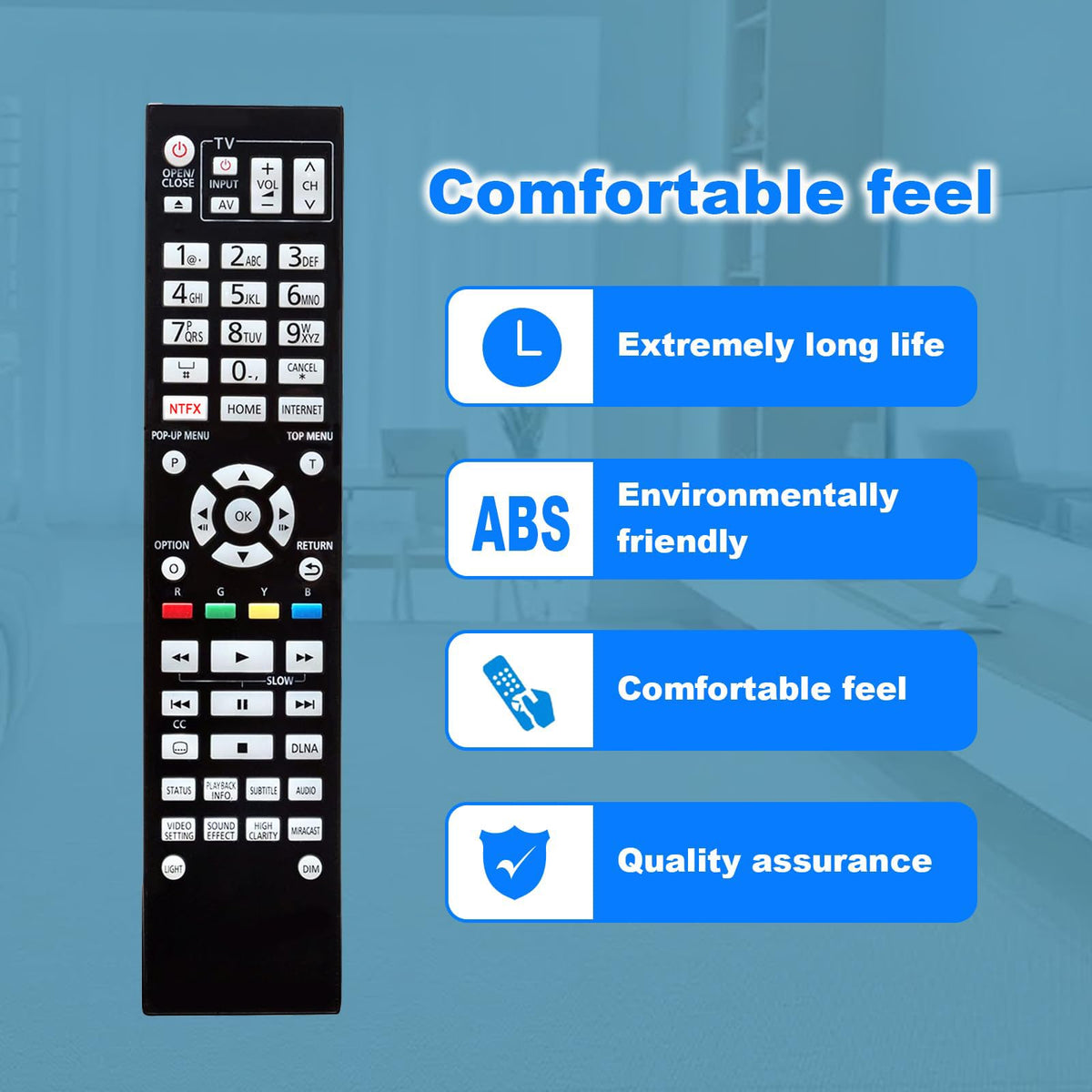 Backlight Remote Control W581