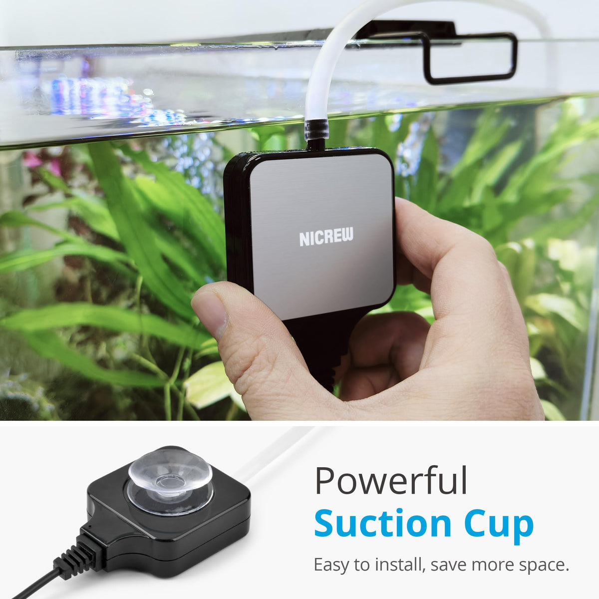 Nano Silent Aquarium Air Pump B8613