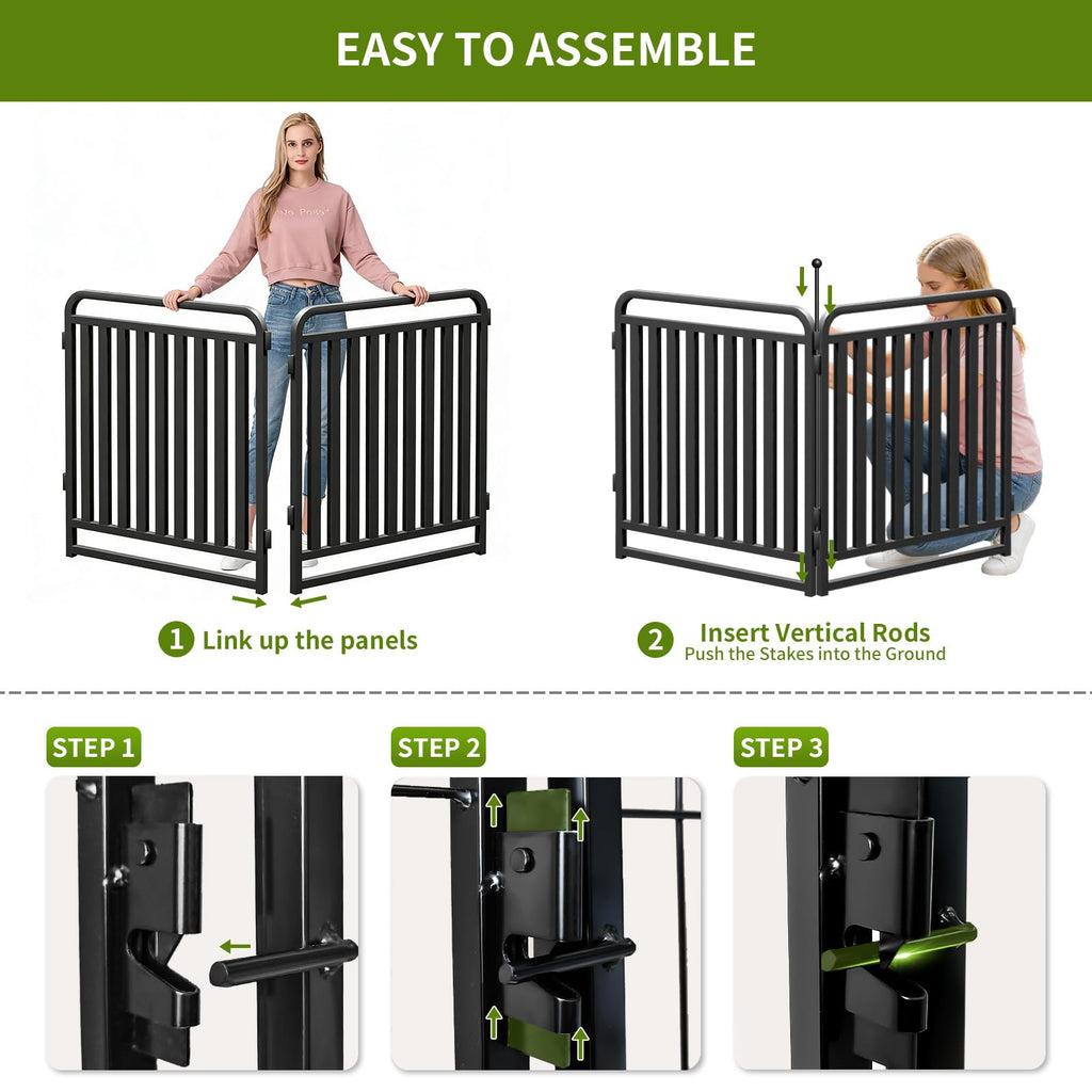 32" Heavy Duty 16 Panels Dog Playpen B235