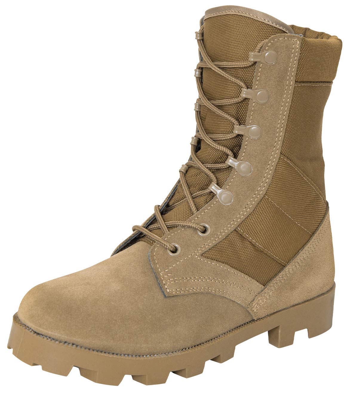 Leather Suede 8" High Boots F949267