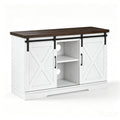 Farmhouse TV Stand Entertainment Center for 65 Inch TV Z82938