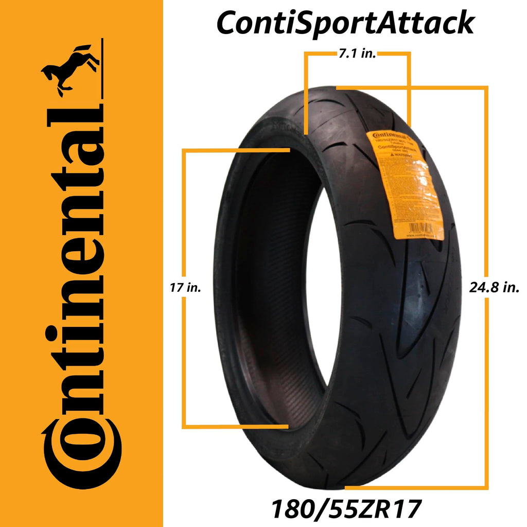 180/55ZR17 Sport Motorcycle Tire T480683