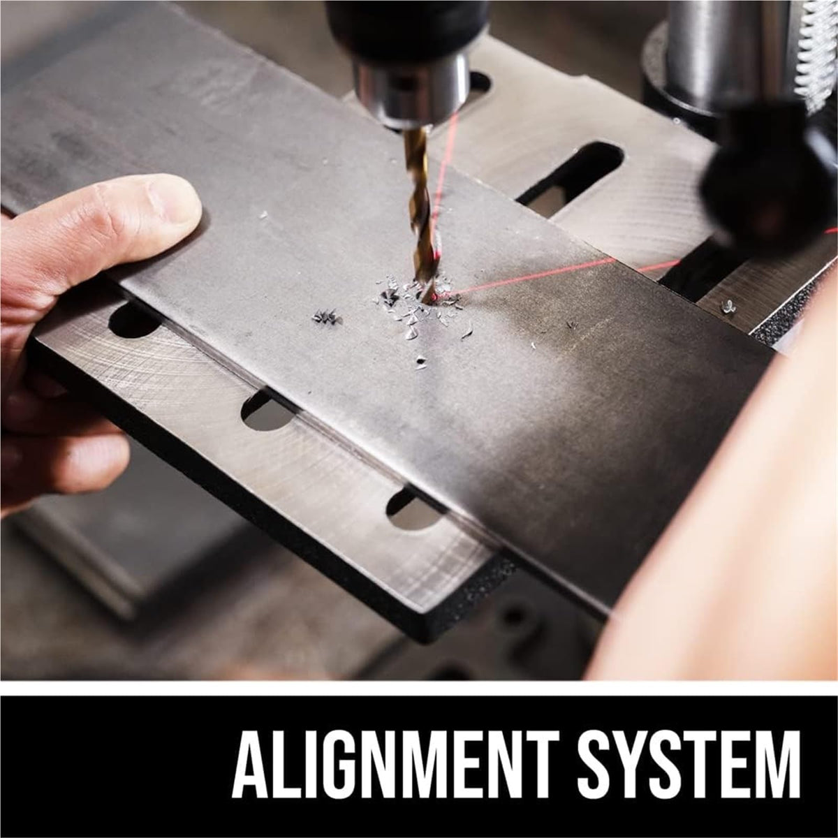 6.2 Amp 10 In. 5-Speed Benchtop Drill Press with Work Light Y856