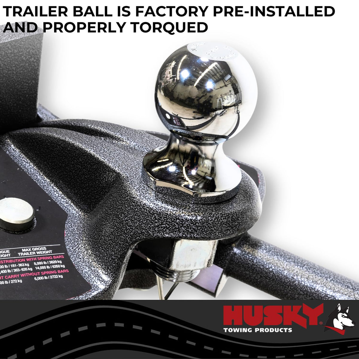 Weight Distribution Hitch 8000 lb GTW with 2-5/16 Inch Ball and Shank H7669