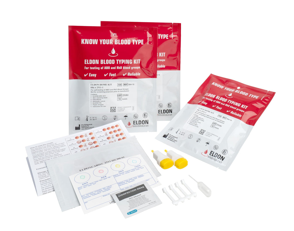 Blood Typing Kit 3 Test Pack B361597