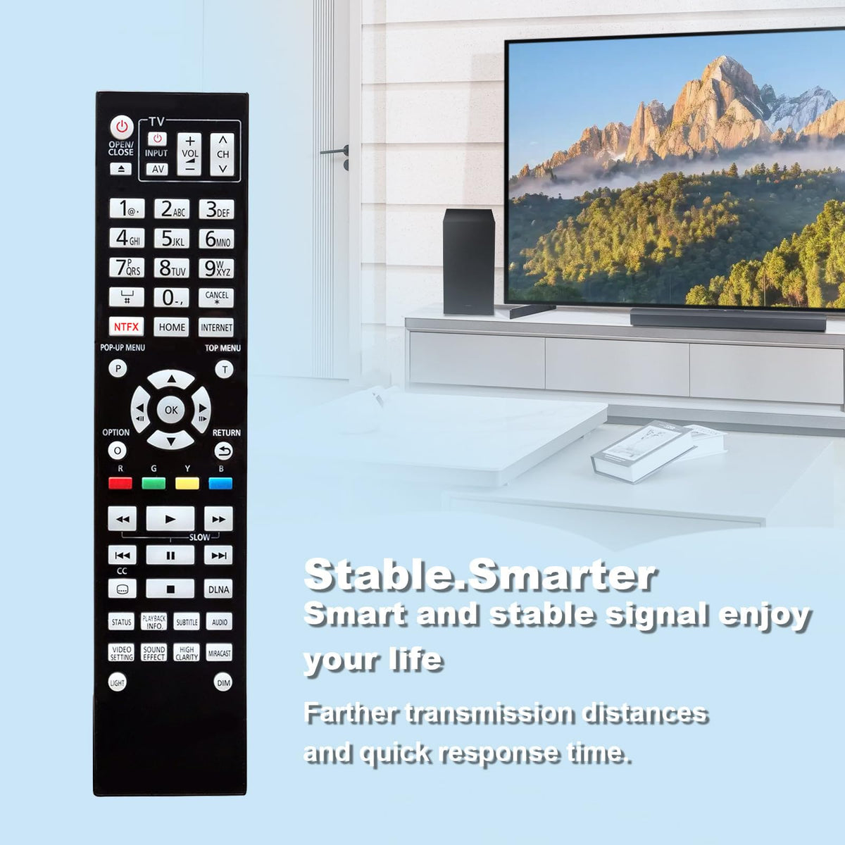 Backlight Remote Control W581