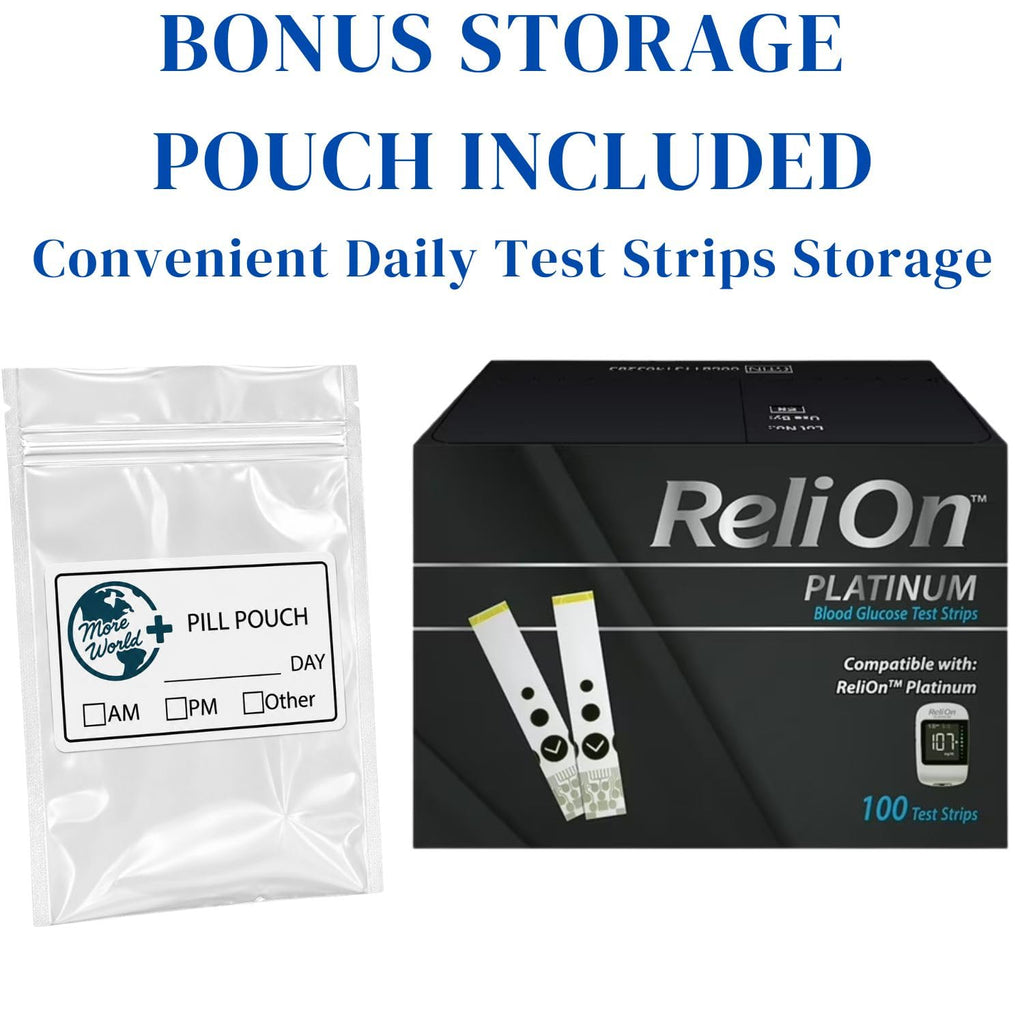 Blood Glucose Test Strips 100 Count D19402