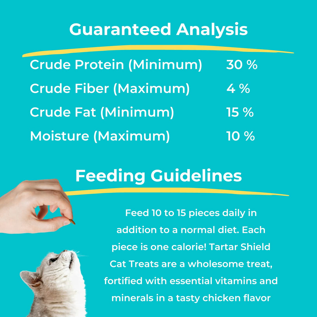 Chicken Flavor 4.5 oz Dental Cat Treats P618