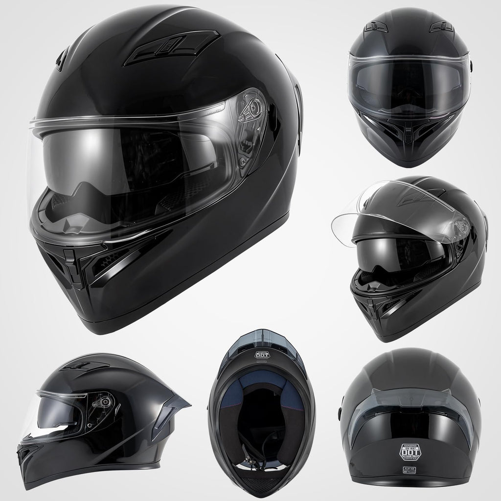 Full Face Motorcycle Helmets DOT Certified Q312430