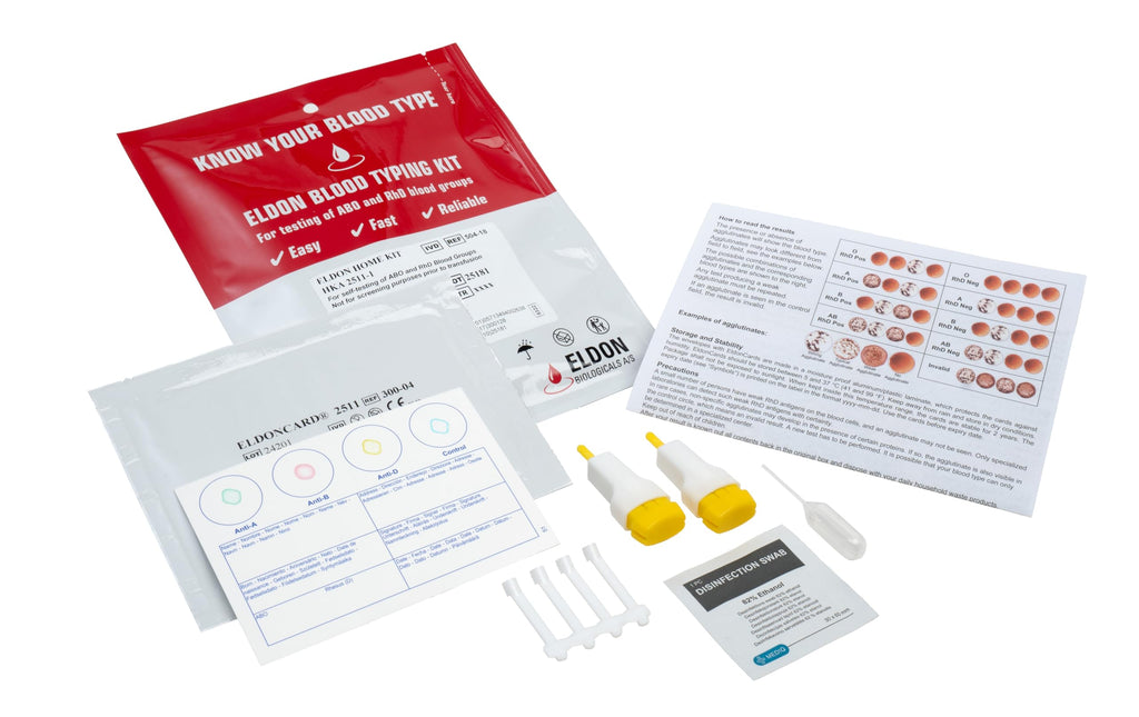 Blood Typing Kit 3 Test Pack B361597