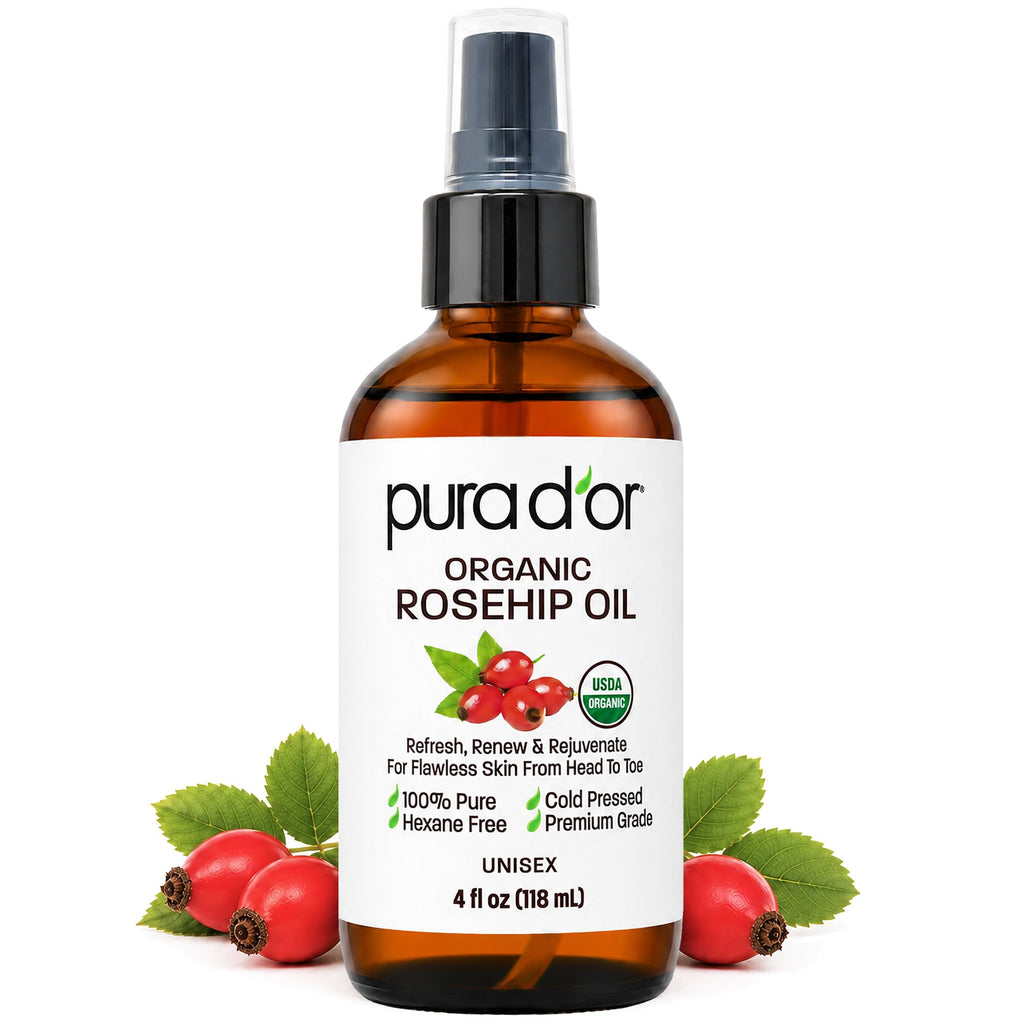 Organic Rosehip Seed Oil 4 oz S4044