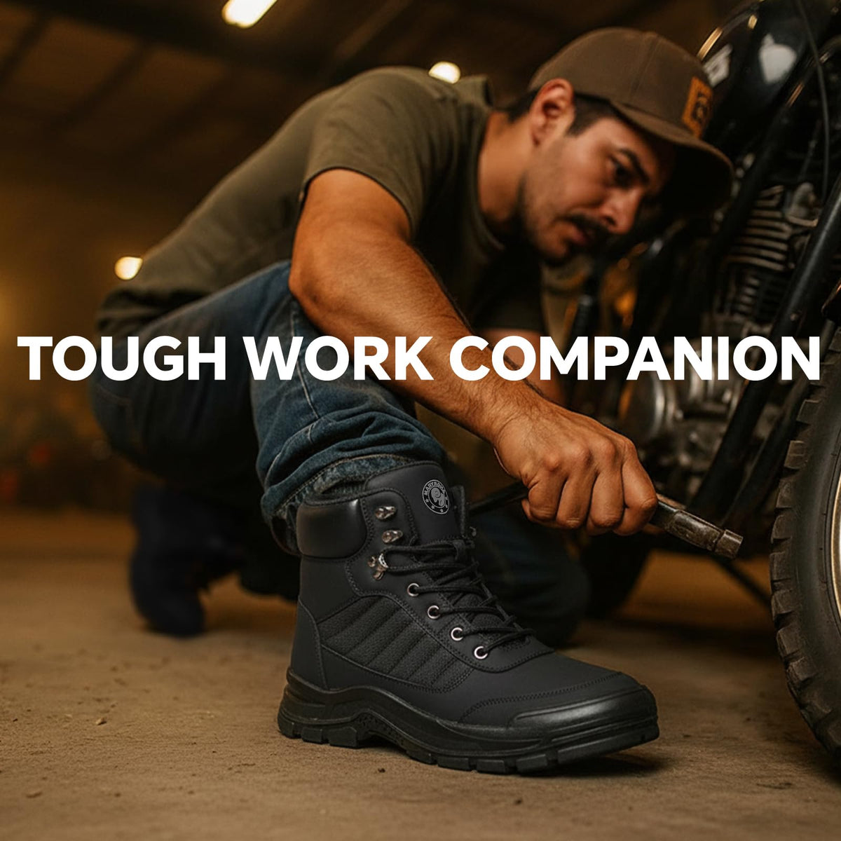Steel Toe Puncture Proof Work Boots E420