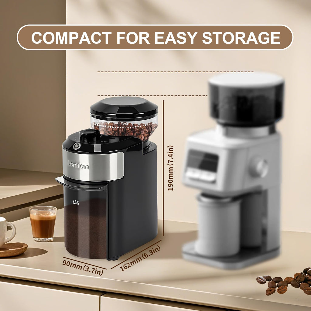 Electric Burr Coffee Grinder with 28 Adjustable Grind Settings I90858