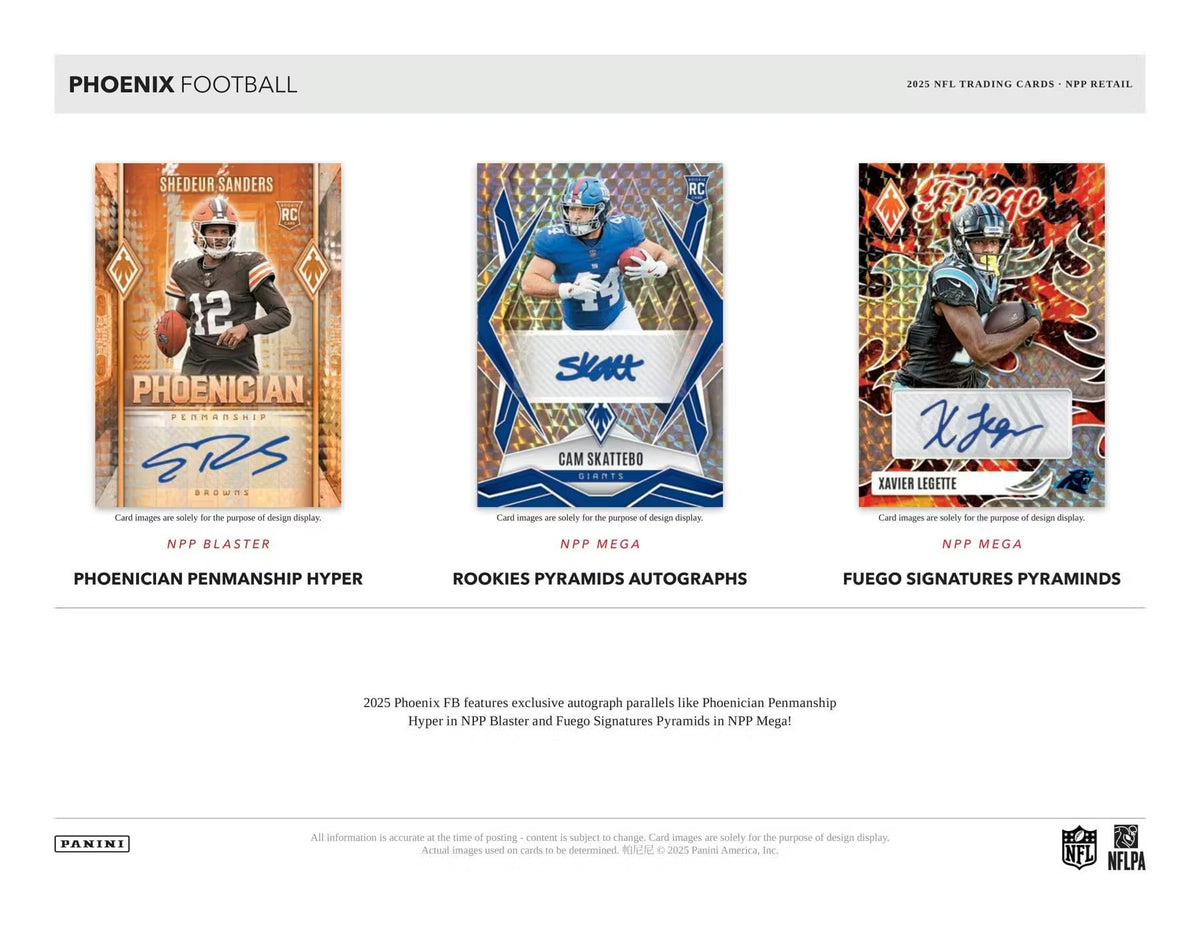 2025 NFL Football Blaster Box Y434